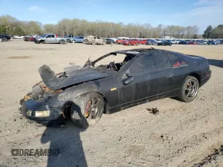 1990 Nissan 300ZX z VIN GZ32002975, wystawiony jako Copart lot #49444665 z przebiegiem Nie podano mil oraz Szkody całkowita. Historia ofert i sprzedaży dostępna na DreamBid. Obrazek 1.