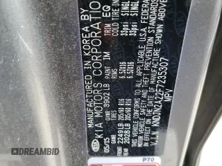2015 Kia Soul with VIN KNDJN2A22F7235307, listed as a Copart auction lot 64617672 with 125,371 mi miles and Clean Title. Bid and sale history available at DreamBid. Image 10.