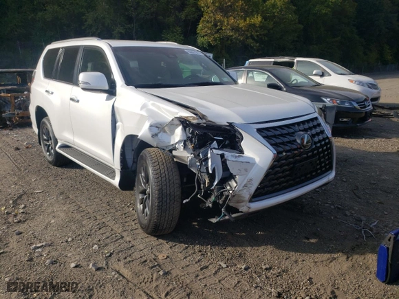 2021 Lexus GX with VIN JTJAM7BX4M5292351, listed as a Copart auction lot 63337972 with 36,048 mi miles. Bid and sale history available at carsss.com. Image 1.