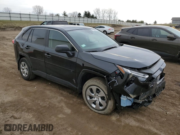 2023 Toyota RAV4 LE with VIN 2T3F1RFV7PW354652, listed as a Copart auction lot 50923725 with 23,103 mi miles and Clean Title. Bid and sale history available at carsss.com. Image 4.