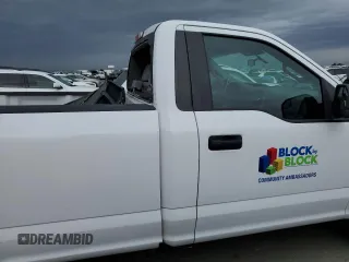 2019 Ford F-150 XL with VIN 1FTMF1CB9KKE81876, listed as a Copart auction lot 81753954 with 35,535 mi miles and Salvage title. Bid and sale history available at DreamBid. Image 10.