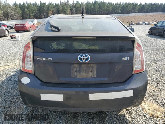 2012 Toyota Prius One with VIN JTDKN3DU5C1608877, listed as a Copart auction lot 50648715 with 198,489 mi miles and Salvage Title. Bid and sale history available at carsss.com. Image 6.