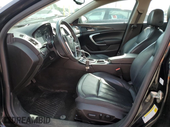 2014 Buick Regal Premium I with VIN 2G4GP5EX7E9201996, listed as a Copart auction lot 57182055 with 102,474 mi miles and Salvage title. Bid and sale history available at DreamBid. Image 7.