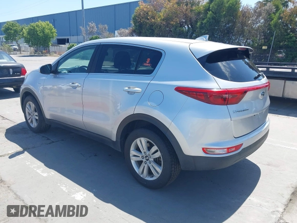 2017 Kia Sportage LX with VIN KNDPMCAC8H7130334, listed as a IAAI auction lot 42184166 with 128,364 mi miles and . Bid and sale history available at carsss.com. Image 3.