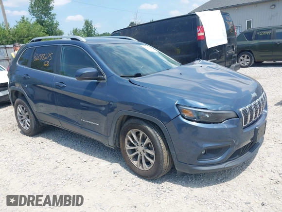 2020 Jeep Cherokee Latitude Plus with VIN 1C4PJMLB7LD579808, listed as a IAAI auction lot 42688275 with 46,189 mi miles and . Bid and sale history available at DreamBid. Image 1.