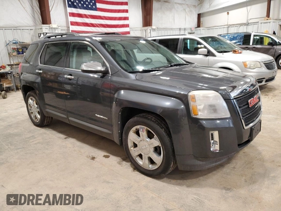 2011 GMC Terrain SLT-2 with VIN 2CTFLXE53B6410076, listed as a Copart auction lot 53923455 with 178,728 mi miles and Clean Title. Bid and sale history available at carsss.com. Image 4.