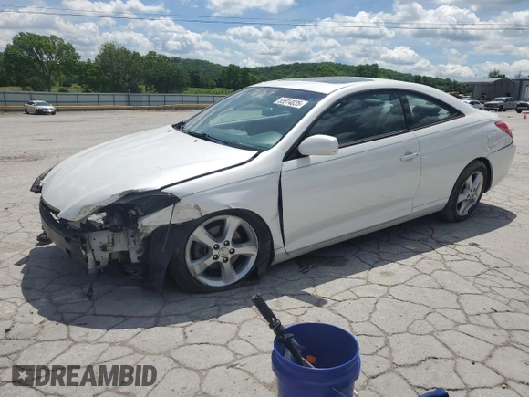 2006 Toyota Solara SE z VIN 4T1CA38P16U098837, wystawiony jako Copart lot #55914035 z przebiegiem 151 299 mil mil oraz Szkoda całkowita • Salvage title. Historia ofert i sprzedaży dostępna na DreamBid. Obrazek 1.