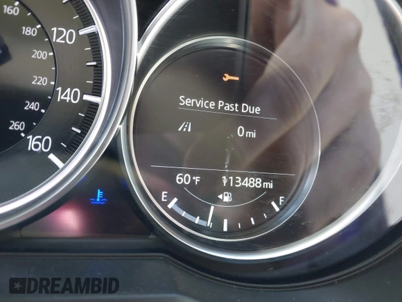 2018 Mazda 6 Grand Touring Reserve with VIN JM1GL1WY9J1308966, listed as a IAAI auction lot 41928044 with 113,488 mi miles and . Bid and sale history available at DreamBid. Image 15.