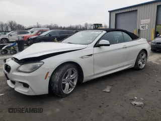 2014 BMW 6 Series 640i xDrive z VIN WBAYP5C5XEDZ27913, wystawiony jako Copart lot #82826144 z przebiegiem 112 844 mil mil oraz Szkoda całkowita • Salvage title. Historia ofert i sprzedaży dostępna na DreamBid. Obrazek 1.