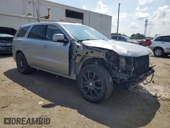 2016 Dodge Durango R/T with VIN 1C4SDJCT0GC467582, listed as a Copart auction lot 62360585 with 134,853 mi miles and Salvage title. Bid and sale history available at DreamBid. Image 4.