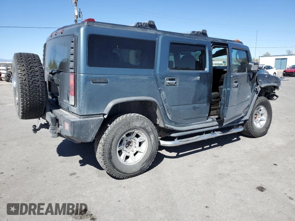 2006 Hummer H2 with VIN 5GRGN23U36H103240, listed as a Copart auction lot 72084594 with 130,814 mi miles and Salvage Title. Bid and sale history available at carsss.com. Image 3.