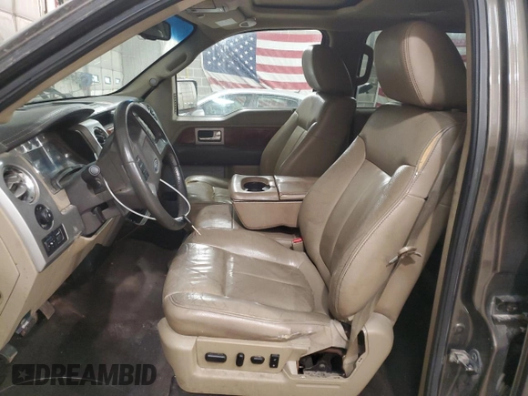 2009 Ford F-150 XL with VIN 1FTPW14V49KC35690, listed as a Copart auction lot 50414375 with 291,499 mi miles and Non repairable. Bid and sale history available at DreamBid. Image 7.