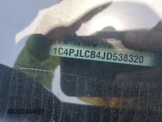 2018 Jeep Cherokee Latitude with VIN 1C4PJLCB4JD538320, listed as a Copart auction lot 52450105 with 82,674 mi miles and Salvage Title. Bid and sale history available at carsss.com. Image 13.