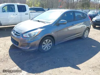2017 Hyundai Accent SE with VIN KMHCT5AE0HU320057, listed as a IAAI auction lot 41851412 with 159,584 mi miles. Bid and sale history available at carsss.com. Image 16.