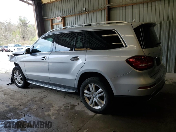 2017 Mercedes-Benz GLS 450 with VIN 4JGDF6EE1HA881381, listed as a Copart auction lot 54874255 with 66,113 mi miles and Salvage Title. Bid and sale history available at DreamBid. Image 2.