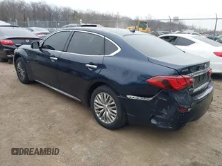 2015 Infiniti Q70 with VIN JN1BY1PRXFM832185, listed as a IAAI auction lot 41801058 with 101,503 mi miles and . Bid and sale history available at DreamBid. Image 3.