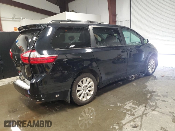 2016 Toyota Sienna LE with VIN 5TDJK3DC2GS129739, listed as a Copart auction lot 86125854 with 74,058 mi miles and Salvage Title. Bid and sale history available at carsss.com. Image 3.