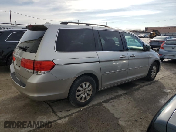 2009 Honda Odyssey EX-L with VIN 5FNRL38609B019428, listed as a Copart auction lot 49585665 with 180,843 mi miles and Salvage Title. Bid and sale history available at carsss.com. Image 3.