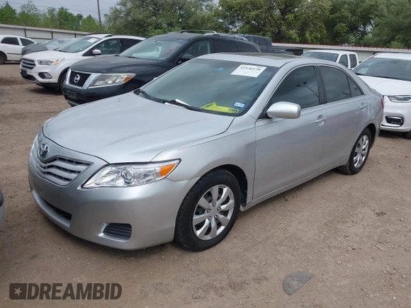 2010 Toyota Camry with VIN 4T1BF3EK5AU556913, listed as a IAAI auction lot 41936130 with 117,707 mi miles and . Bid and sale history available at DreamBid. Image 2.