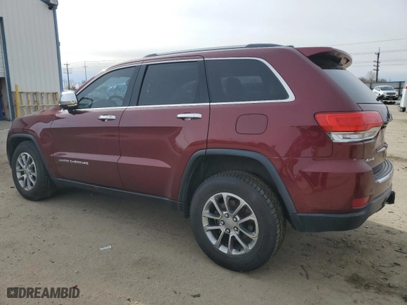 2016 Jeep Grand Cherokee Limited 75th Anniversary with VIN 1C4RJFBG0GC381956, listed as a Copart auction lot 43836275 with 98,504 mi miles and Salvage Title. Bid and sale history available at carsss.com. Image 2.