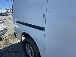 2011 Chevrolet Express Cargo Van with VIN 1GCWGFCA5B1166587, listed as a IAAI auction lot 41964085 with 288,936 mi miles. Bid and sale history available at carsss.com. Image 1.