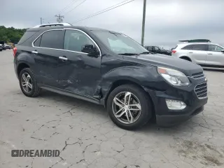 2016 Chevrolet Equinox LTZ z VIN 2GNALDEKXG6332081, wystawiony jako Copart lot #56972925 z przebiegiem 97 460 mil mil oraz Szkoda całkowita • Salvage title. Historia ofert i sprzedaży dostępna na DreamBid. Obrazek 4.