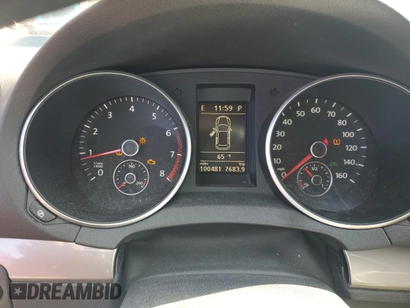2012 Volkswagen Golf с VIN WVWBB7AJ5CW301481, выставлен на аукционе Copart как лот 50588835 с пробегом 100 481 миль миль и Чистый • Clean title. История ставок и продаж доступна на DreamBid. Изображение 9.