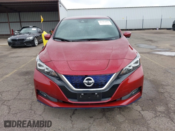 2022 Nissan LEAF SV Plus with VIN 1N4BZ1CV1NC563565, listed as a IAAI auction lot 41793070 with 32,398 mi miles and . Bid and sale history available at DreamBid. Image 12.