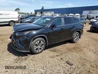 2023 Toyota Highlander L with VIN 5TDKDRAH4PS001794, listed as a Copart auction lot 66127385 with 26,483 mi miles and Salvage title. Bid and sale history available at DreamBid. Image 1.