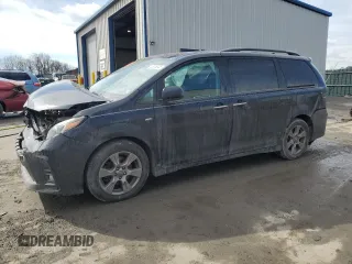 2019 Toyota Sienna SE с VIN 5TDEZ3DC6KS210104, выставлен на аукционе Copart как лот 46815845 с пробегом 143 714 миль миль и Списание • Salvage title. История ставок и продаж доступна на DreamBid. Изображение 1.