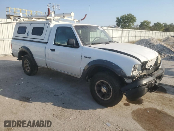 2003 Ford Ranger XL Fleet with VIN 1FTZR11E03TA35573, listed as a Copart auction lot 74200004 with 167,952 mi miles and Salvage Title. Bid and sale history available at carsss.com. Image 4.