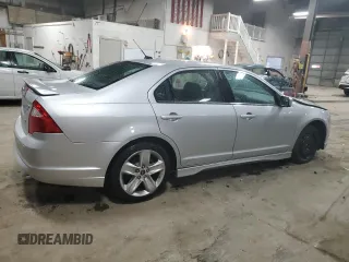 2012 Ford Fusion SPORT with VIN 3FAHP0DC7CR391242, listed as a Copart auction lot 47085245 with 64,003 mi miles and Salvage Title. Bid and sale history available at carsss.com. Image 3.
