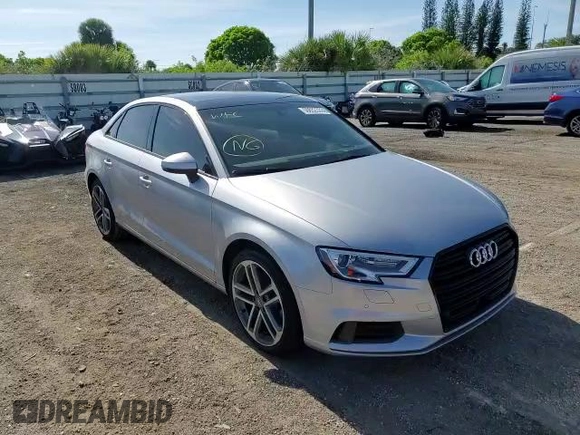 2020 Audi A3 Sedan Premium with VIN WAUAUGFF9LA000734, listed as a Copart auction lot 50632333 with 19,114 mi miles. Bid and sale history available at carsss.com. Image 10.
