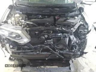 2017 Nissan Rogue SV with VIN 5N1AT2MT9HC799889, listed as a Copart auction lot 51762295 with 91,584 mi miles and Salvage Title. Bid and sale history available at carsss.com. Image 12.
