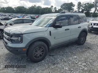 2021 Ford Bronco Sport Big Bend z VIN 3FMCR9B61MRA93184, wystawiony jako Copart lot #59679575 z przebiegiem 59 977 mil mil oraz Szkoda całkowita • Salvage title. Historia ofert i sprzedaży dostępna na DreamBid. Obrazek 1.