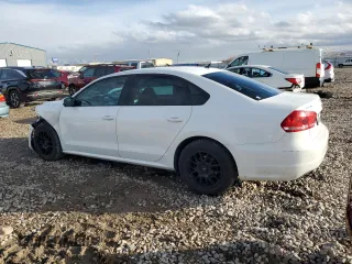 2013 Volkswagen Passat S with VIN 1VWAP7A37DC012259, listed as a Copart auction lot 44524765 with 176,133 mi miles and Salvage title. Bid and sale history available at DreamBid. Image 2.