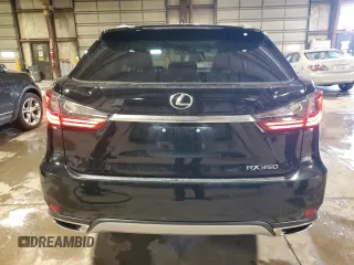 2020 Lexus RX with VIN 2T2HZMDA4LC223912, listed as a Copart auction lot 47995775 with 83,276 mi miles and Salvage Title. Bid and sale history available at carsss.com. Image 6.