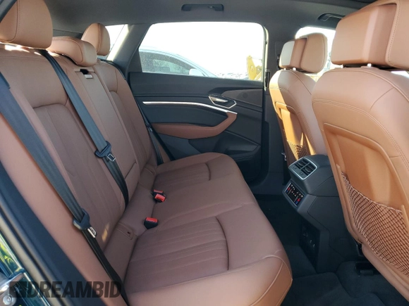 2023 Audi e-tron Premium with VIN WA1AAAGE0PB011503, listed as a Copart auction lot 46042595 with 17,440 mi miles and Salvage Title. Bid and sale history available at DreamBid. Image 11.