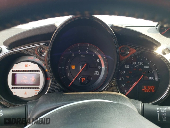 2012 Nissan 370Z Touring with VIN JN1AZ4EH4CM560751, listed as a Copart auction lot 64516764 with 81,689 mi miles and Salvage Title. Bid and sale history available at carsss.com. Image 9.