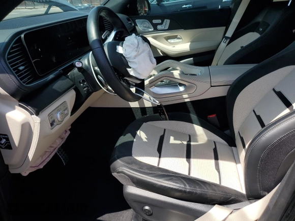 2024 Mercedes-Benz GLE 53 AMG with VIN 4JGFD6BB7RA981902, listed as a Copart auction lot 54250745 with 50,621 mi miles and Salvage title. Bid and sale history available at DreamBid. Image 7.