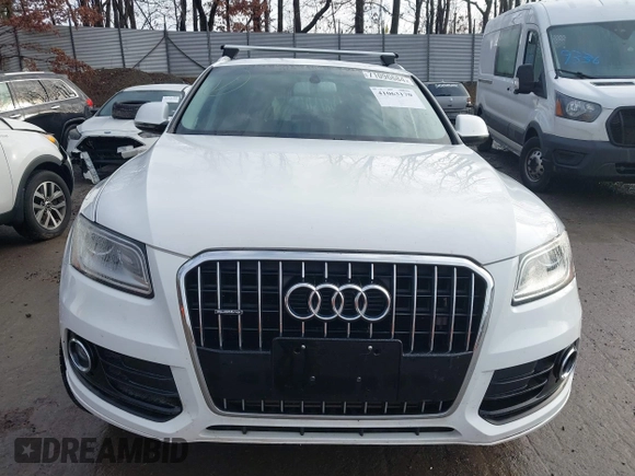 2017 Audi Q5 Premium with VIN WA1C2AFP3HA024746, listed as a IAAI auction lot 41063170 with 96,815 mi miles. Bid and sale history available at carsss.com. Image 12.