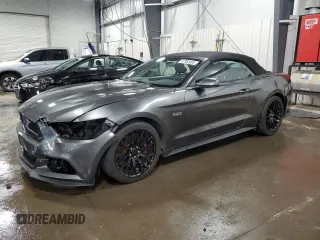 2016 Ford Mustang GT Premium with VIN 1FATP8FF7G5237560, listed as a Copart auction lot 57983405 with 69,919 mi miles and Salvage title. Bid and sale history available at DreamBid. Image 1.