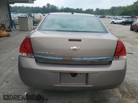 2006 Chevrolet Impala LS z VIN 2G1WB58KX69170056, wystawiony jako Copart lot #60499895 z przebiegiem 106 632 mil mil oraz Szkoda całkowita • Salvage title. Historia ofert i sprzedaży dostępna na DreamBid. Obrazek 6.