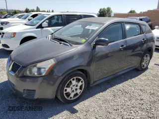 2009 Pontiac Vibe 1SB with VIN 5Y2SP67009Z455064, listed as a Copart auction lot 59813315 with 76,846 mi miles and Salvage title. Bid and sale history available at DreamBid. Image 1.