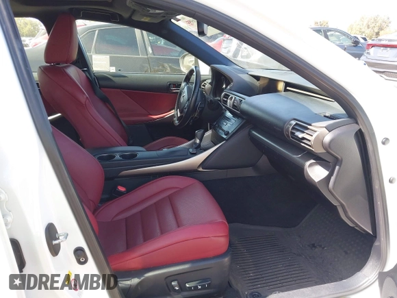 2014 Lexus IS 350 with VIN JTHBE1D25E5002122, listed as a IAAI auction lot 42516955 with 85,127 mi miles and . Bid and sale history available at DreamBid. Image 5.