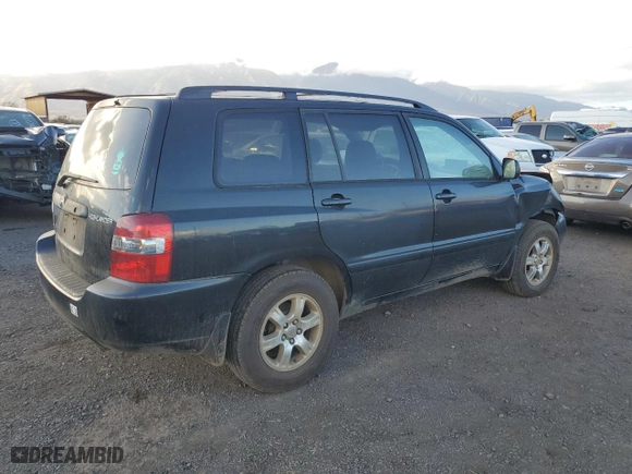 2006 Toyota Highlander w/3rd Row with VIN JTEDP21A260110407, listed as a Copart auction lot 88809225 with 304,911 mi miles and Salvage Title. Bid and sale history available at carsss.com. Image 3.