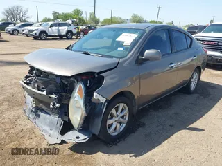 2012 Nissan Versa SV with VIN 3N1CN7AP8CL906636, listed as a IAAI auction lot 42007827 with 111,627 mi miles. Bid and sale history available at carsss.com. Image 18.