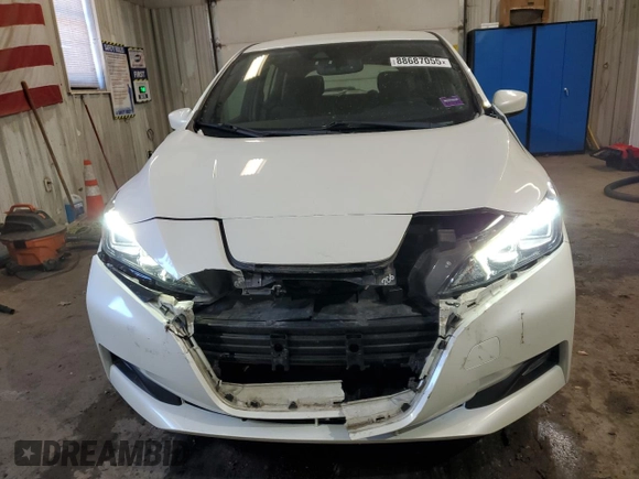2018 Nissan LEAF SL with VIN 1N4AZ1CP0JC308817, listed as a Copart auction lot 88687055 with 40,644 mi miles and Salvage Title. Bid and sale history available at DreamBid. Image 5.