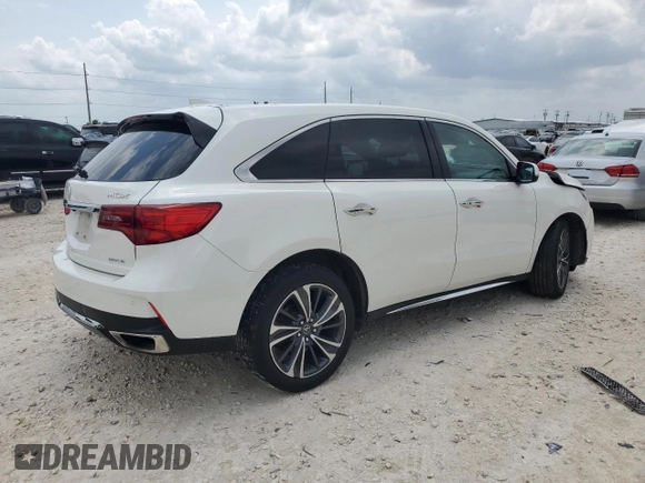 2019 Acura MDX Technology с VIN 5J8YD4H51KL014748, выставлен на аукционе Copart как лот 54630685 с пробегом 42 803 миль миль и Списание • Salvage title. История ставок и продаж доступна на DreamBid. Изображение 3.