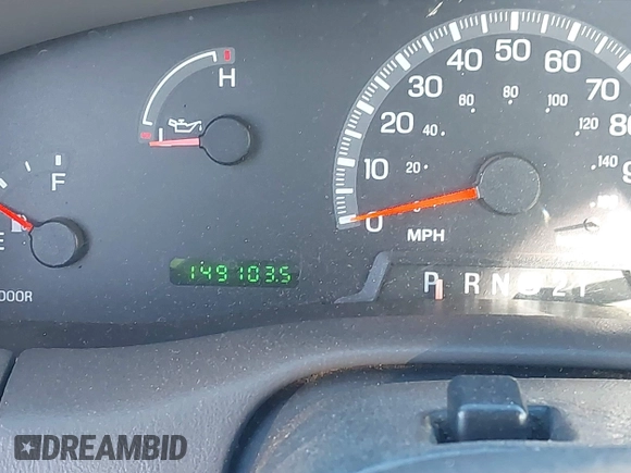 1999 Ford F-150 with VIN 1FTZX1728XNA81813, listed as a IAAI auction lot 41367154 with 149,103 mi miles and . Bid and sale history available at DreamBid. Image 15.